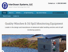 Tablet Screenshot of interoceansystems.com